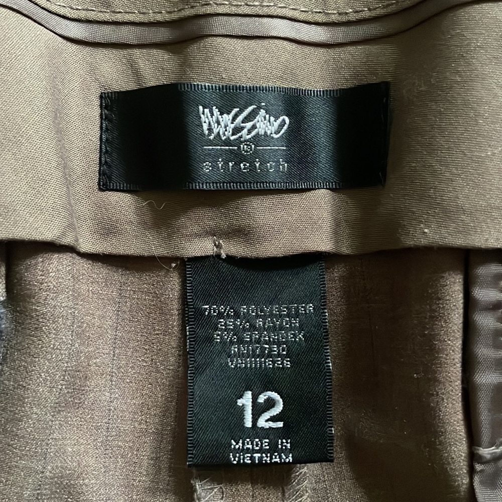 Mossimo Brown Capri Size 12 - Picture 3 of 3